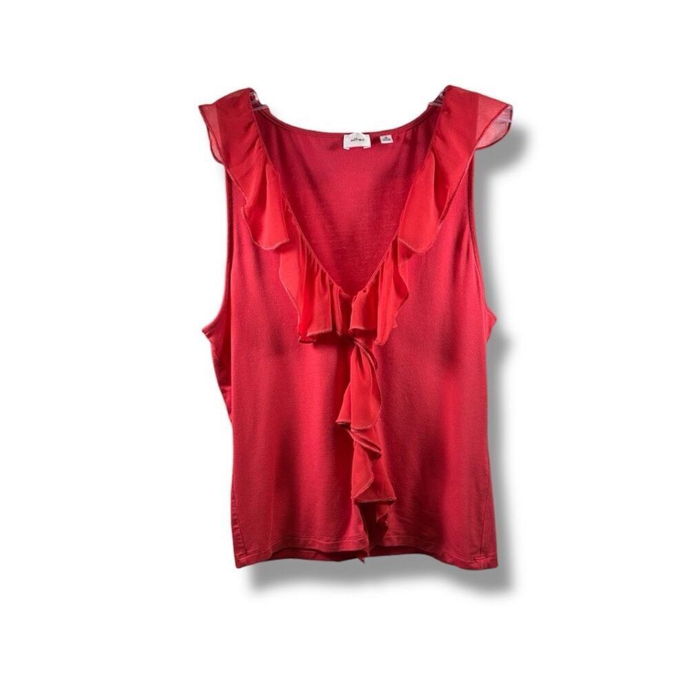 Wilfred Aritzia Thames Top in Red Size M